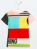 colour block T-shirt