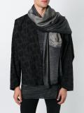 panelled scarf 