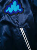 buttoned bomber jacket 