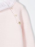ruffled collar romper