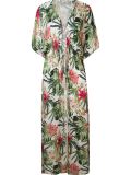 floral print beach dress