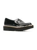 jewelled trim loafers