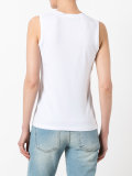 floral embroidered tank top 
