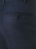checked pattern suit