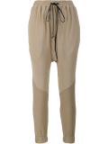 drop-crotch joggers