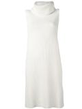 longline knitted vest