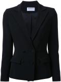 double breasted fitted jacket