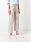 checked trousers