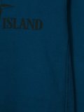 logo print hoodie
