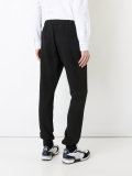 zipped pockets drawstring sweatpants