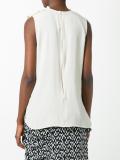 ruffle neck top