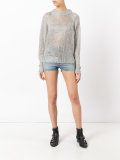 open knit jumper