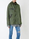 U.S Army hooded military coat