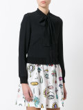 pussy-bow collar shirt 