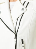 cropped biker jacket