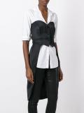 tail coat bustier top