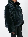 oversized standing collar jacket