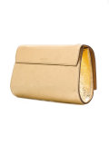 metallic clutch bag