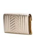 Monogram chain wallet