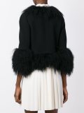 cropped fur jacket 
