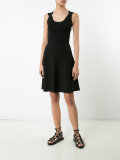 cross-back skater dress