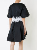 embroidered belt dress