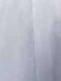 contrast stitching cropped trousers