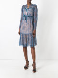 sheer lace dress