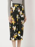 high waisted cropped trousers
