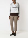 wrap around padded jacket
