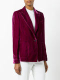 peaked lapel blazer