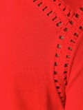open knit detail jumper