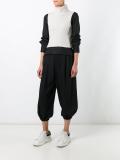 cropped trackpants
