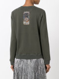 butterfly print sweatshirt