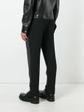 colour block tailored trousers