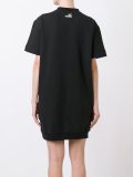 wrapped heart T-shirt dress