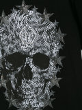 skull print T-shirt
