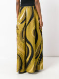 printed pleated skirt 