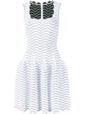 sleeveless A-line dress