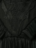 net insert mini dress
