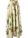 long lenght floral skirt