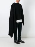 asymmetric hem poncho