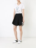 skull print T-shirt