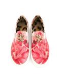 floral slip-on sneakers
