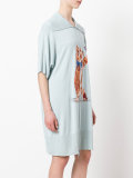 cat print dress 