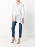 lace insert blouse