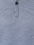 contrasting detail polo shirt