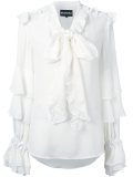 ruffled blouse
