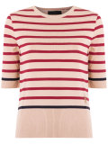 striped knit top