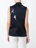 sequin ginkgo tank top